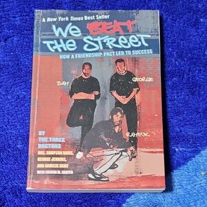 We Beat The Street Paperback Book - Blue, Red, Black Cover